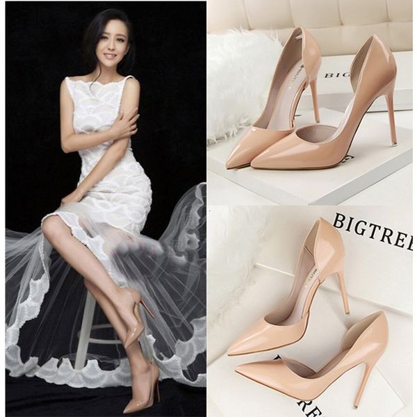 luxury dress shoes nude high women's 2021 pointed thin heels 10cm sier side air single sho dign sense of minority, Black
luxury dress shoes nude high women's 2021 pointed thin heels 10cm sier side air single sho dign sense of minority, Black
