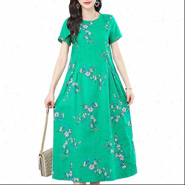 2021 new fashion floral printed summer dress vestidos vintage elegant short sleeve slim o neck party women a line pockets, Black;gray
2021 new fashion floral printed summer dress vestidos vintage elegant short sleeve slim o neck party women a line pockets, Black;gray