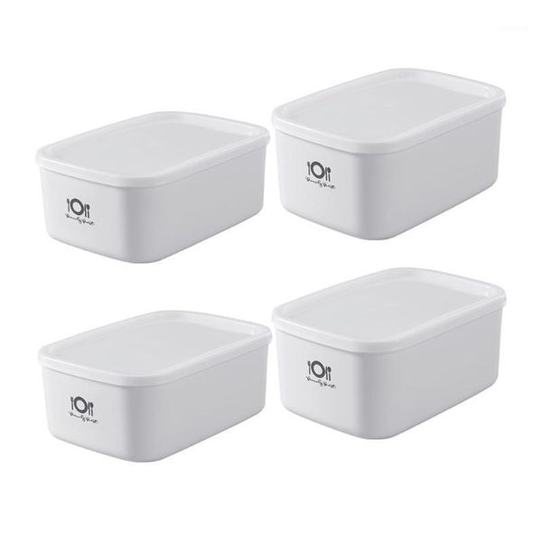 storage bottles & jars 1 set 4pcs home kitchen food sealing boxes sealed crispers (white)
storage bottles & jars 1 set 4pcs home kitchen food sealing boxes sealed crispers (white)