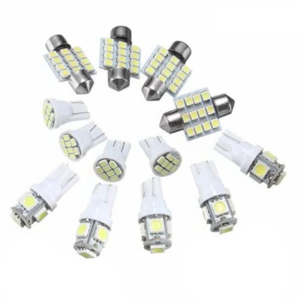 13 pcs/set license plate light car interior reading light compartment double-pointed 31mm car led set
13 pcs/set license plate light car interior reading light compartment double-pointed 31mm car led set