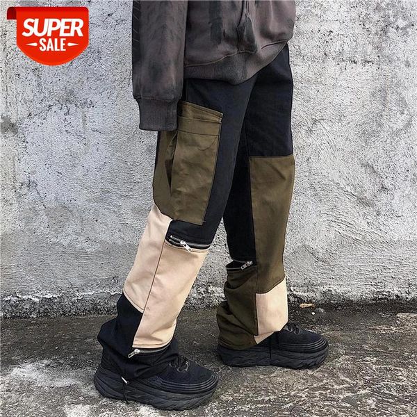 korean trendy loose cargo pants retro dark black high street stitching zipper overalls pants middle high waist wide leg #hn7d, Black;white
korean trendy loose cargo pants retro dark black high street stitching zipper overalls pants middle high waist wide leg #hn7d, Black;white