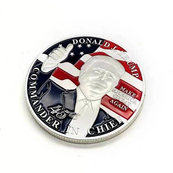 50pcs non magnetic crafts american 45th president donald trump coin us white house the statue of liberty silver plated replica badge collect
50pcs non magnetic crafts american 45th president donald trump coin us white house the statue of liberty silver plated replica badge collect