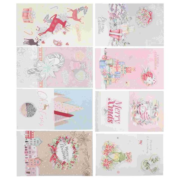 greeting cards 8pcs xmas style three-dimensional gift party gifts
greeting cards 8pcs xmas style three-dimensional gift party gifts