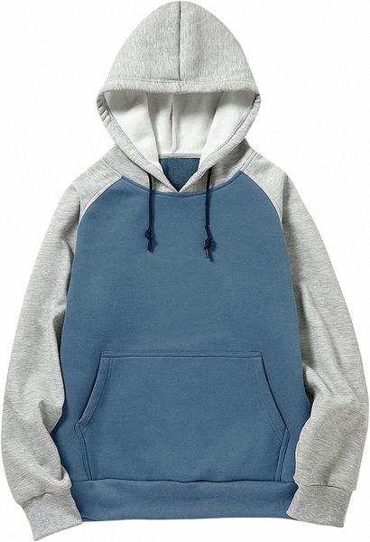 men's hoodie sweatshirt casual raglan long sleeves color block fleece pullover with pocket 28bp#, Black
men's hoodie sweatshirt casual raglan long sleeves color block fleece pullover with pocket 28bp#, Black