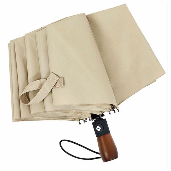 umbrellas creative for men rain umbrella women automatic tri-fold folding 10 bone wooden handle business women's
umbrellas creative for men rain umbrella women automatic tri-fold folding 10 bone wooden handle business women's