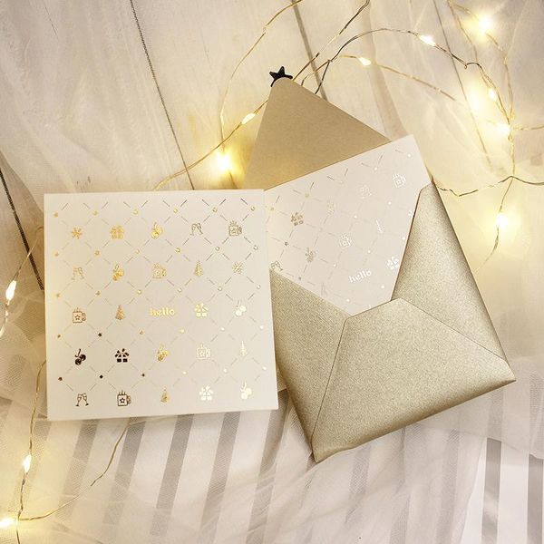 gift wrap 10pcs/lot luxury message card writable folding foilded greeting cards envelopes diy decoration anniversity party
gift wrap 10pcs/lot luxury message card writable folding foilded greeting cards envelopes diy decoration anniversity party