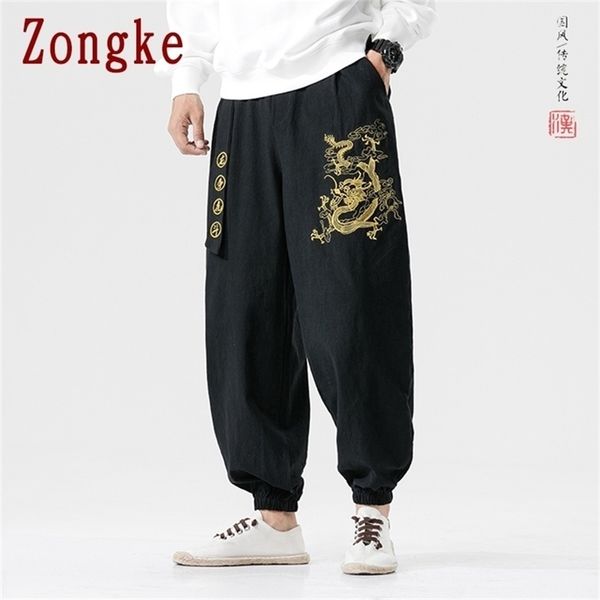 zongke dragon embroidery pants men joggers trousers men pants streetwear sweatpants harem pants men trousers 5xl spring 210930, Black
zongke dragon embroidery pants men joggers trousers men pants streetwear sweatpants harem pants men trousers 5xl spring 210930, Black