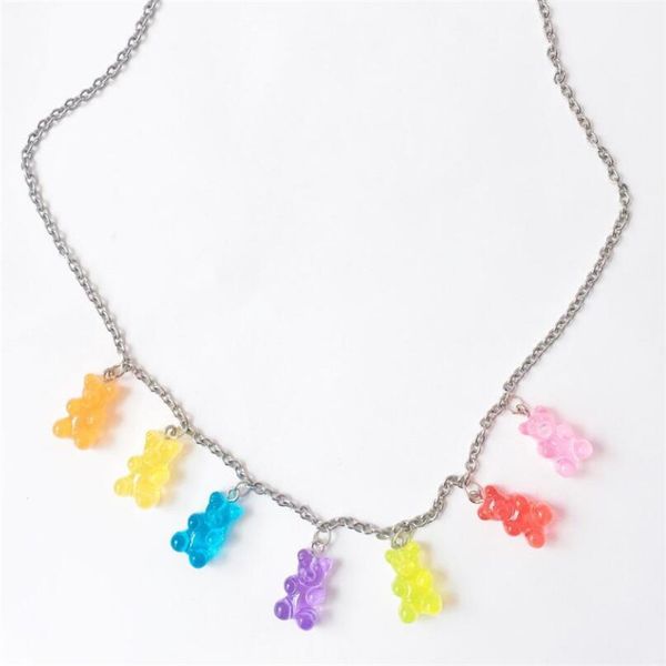 necklace candy color bear cub pendants for women lovely trend desingner necklace new wholesale, Silver
necklace candy color bear cub pendants for women lovely trend desingner necklace new wholesale, Silver