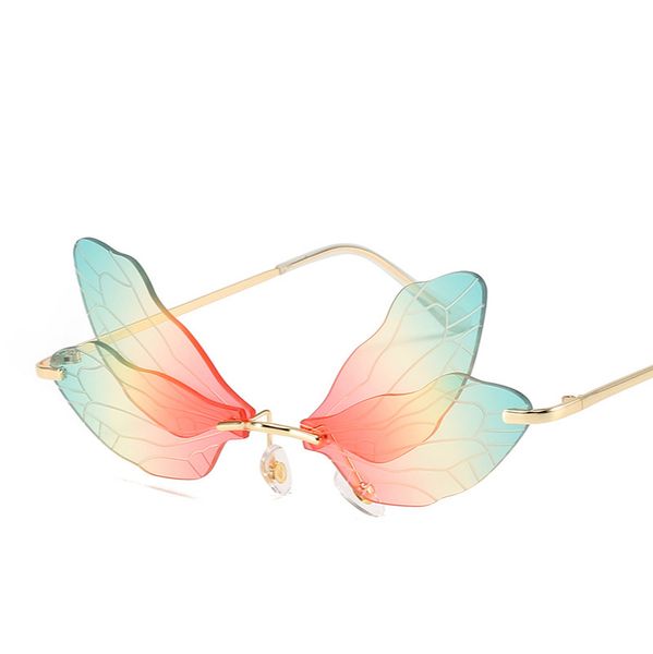 retro sonnenbrille libelle wing sunglass luxury designer female party dance gradient multicolor glasses uv400, Silver
retro sonnenbrille libelle wing sunglass luxury designer female party dance gradient multicolor glasses uv400, Silver
