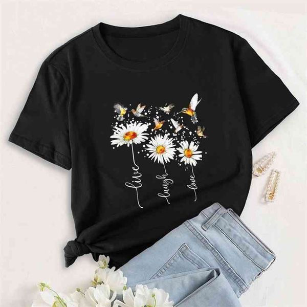summer women t shirt plus size 100% cotton cute flowers birds print short sleeve oversized woman tshirts casual graphic tee 210708, White
summer women t shirt plus size 100% cotton cute flowers birds print short sleeve oversized woman tshirts casual graphic tee 210708, White