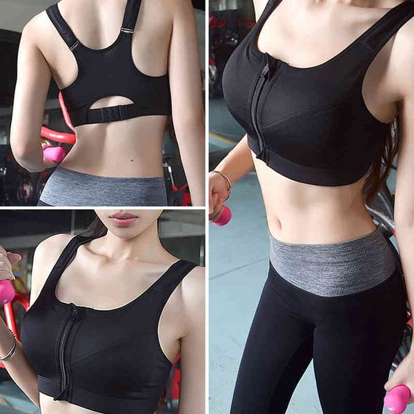 of women's sports bra gathered without steel ring yoga running vest fitness front zipper shockproof underwear plus size
of women's sports bra gathered without steel ring yoga running vest fitness front zipper shockproof underwear plus size