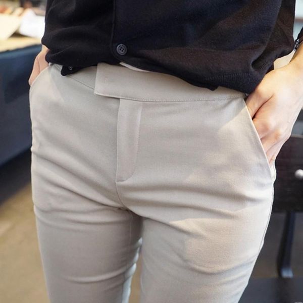 women's pants & capris women summer thin ankle length pencil office ladies work slim fit trousers female solid color casual suit 2xl bl, Black;white
women's pants & capris women summer thin ankle length pencil office ladies work slim fit trousers female solid color casual suit 2xl bl, Black;white