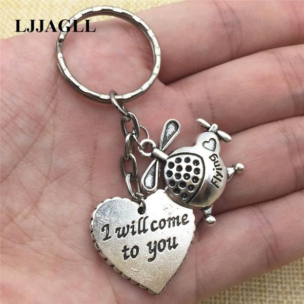 keychains lovers gift 3types love heart 2pcs airplane carriage sailing boat i will come to you charm diy couple jewelry, Silver
keychains lovers gift 3types love heart 2pcs airplane carriage sailing boat i will come to you charm diy couple jewelry, Silver