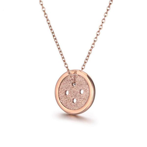 chains stainless steel rose gold delicate button pendant necklace jewelry women ladies minimalism jewellery gift for him, Silver
chains stainless steel rose gold delicate button pendant necklace jewelry women ladies minimalism jewellery gift for him, Silver