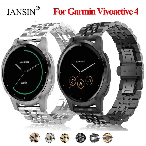 watch bands stainless steel strap for garmin vivoactive 4 band classic watchband correa smartwatch bracelet, Black;brown
watch bands stainless steel strap for garmin vivoactive 4 band classic watchband correa smartwatch bracelet, Black;brown