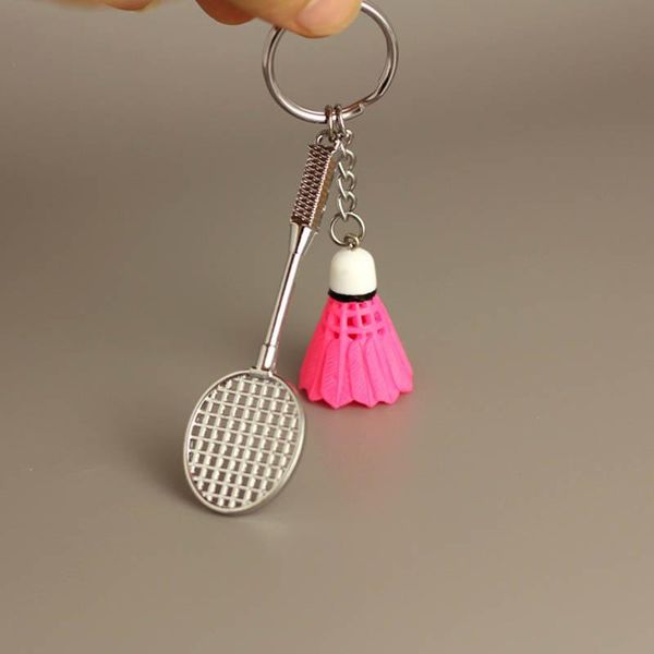 12pcs/lot alloy key chains colorful badminton bat five color multiple color casual sporty style men women keyring keychain, Silver
12pcs/lot alloy key chains colorful badminton bat five color multiple color casual sporty style men women keyring keychain, Silver