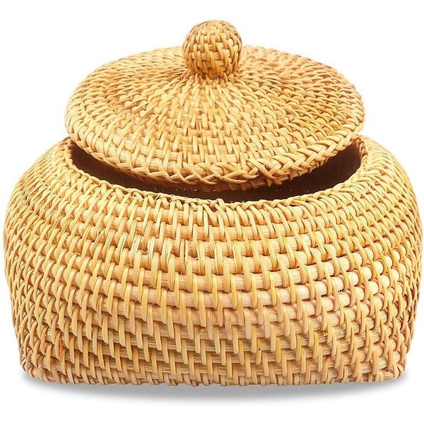 storage baskets basket hand woven rattan box with cover chinese jewelry set
storage baskets basket hand woven rattan box with cover chinese jewelry set