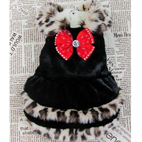 dog apparel the fur coat design winter clothes warm leopard dresses for dogs clothing with bowknot pet products
dog apparel the fur coat design winter clothes warm leopard dresses for dogs clothing with bowknot pet products