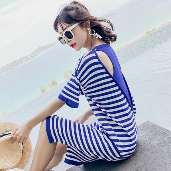 new women 2021 summer striped short sleeve mini es female o-neck backless knitting stretch retro high waist vestido a784cq2c, Black;gray
new women 2021 summer striped short sleeve mini es female o-neck backless knitting stretch retro high waist vestido a784cq2c, Black;gray