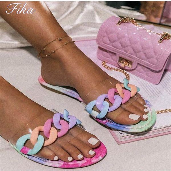 fashion roman style pvc transparent chain decoration flat outdoor slippers summer new style plus size beach slipper women, Black
fashion roman style pvc transparent chain decoration flat outdoor slippers summer new style plus size beach slipper women, Black