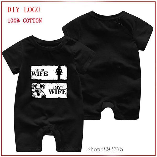 jumpsuits summer boys and girls fashion born baby climbing clothes your wife my print romper infant costumes pajamas, Blue
jumpsuits summer boys and girls fashion born baby climbing clothes your wife my print romper infant costumes pajamas, Blue