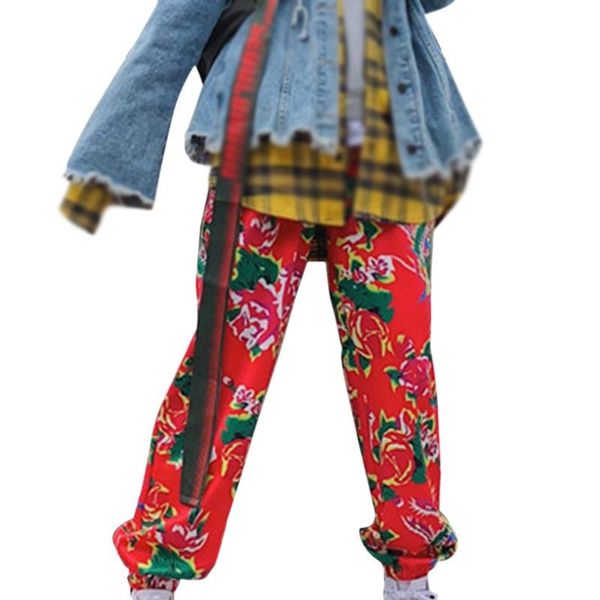 street bombing handsome big flower pants men and women the same hip-hop harajuku style super fire loose pants, Black;white
street bombing handsome big flower pants men and women the same hip-hop harajuku style super fire loose pants, Black;white