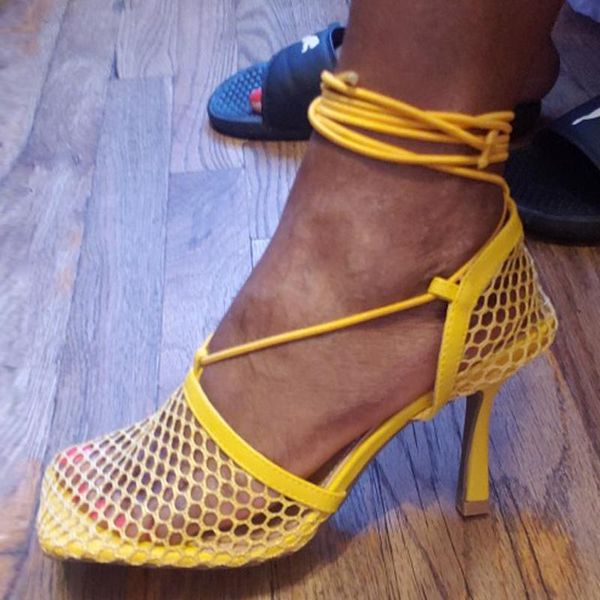 dress shoes green strappy heels for women breathable mesh square toe rome ladies sandals lace up cross-tied party pumps size 42, Black
dress shoes green strappy heels for women breathable mesh square toe rome ladies sandals lace up cross-tied party pumps size 42, Black