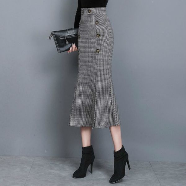 spring female chess bundle winter buttocks fine fishtail buttons skirt y264 1if2, Black
spring female chess bundle winter buttocks fine fishtail buttons skirt y264 1if2, Black