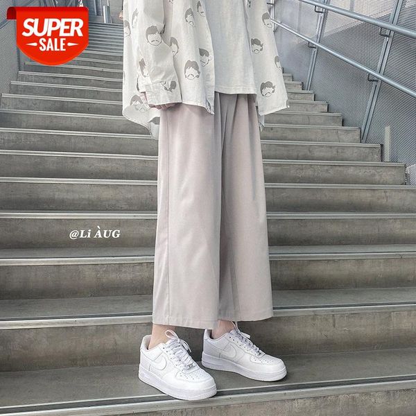 pants men's thin korean style trend wild loose straight-leg casual wide-leg nine-point trousers #jt51, Black
pants men's thin korean style trend wild loose straight-leg casual wide-leg nine-point trousers #jt51, Black