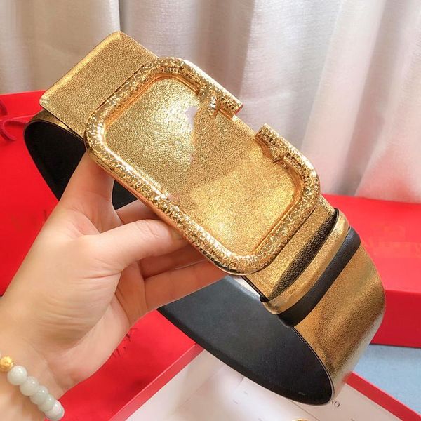 belts 2021 wide leather waist strap belt women black white pink gold square pin metal buckle female for jean, Black;brown
belts 2021 wide leather waist strap belt women black white pink gold square pin metal buckle female for jean, Black;brown