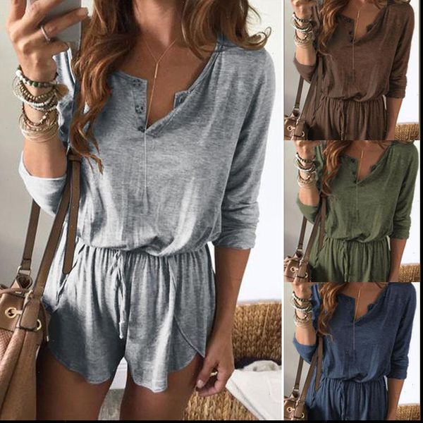 2021 new european and american womens solid jumpsuits long sleeve shorts jumpsuits playsuits lace up cotton linen loose, Black;white
2021 new european and american womens solid jumpsuits long sleeve shorts jumpsuits playsuits lace up cotton linen loose, Black;white