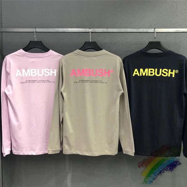 long sleeve t-shirts 1:1 women men summer style tees shirts streetwear ambush t shirt, White;black
long sleeve t-shirts 1:1 women men summer style tees shirts streetwear ambush t shirt, White;black