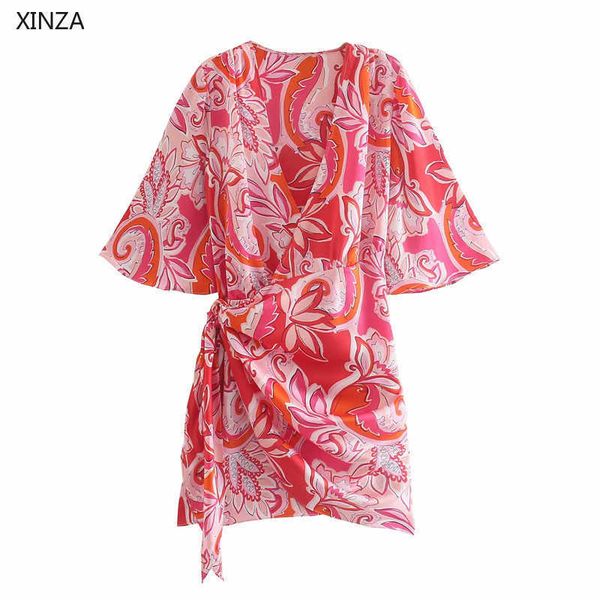 casual dresses women summer print short sleeve side pleats irregular red woman fashion wrap ruching vintage beach vioz, Black;gray
casual dresses women summer print short sleeve side pleats irregular red woman fashion wrap ruching vintage beach vioz, Black;gray