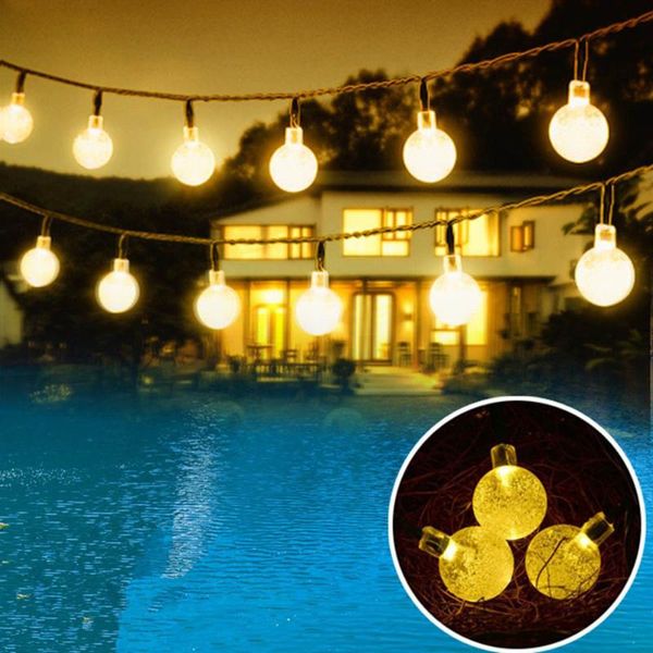 strings 10m 50led crystal ball led string solar panels waterproof outdoor lighting fairy light garden lights lamp
strings 10m 50led crystal ball led string solar panels waterproof outdoor lighting fairy light garden lights lamp