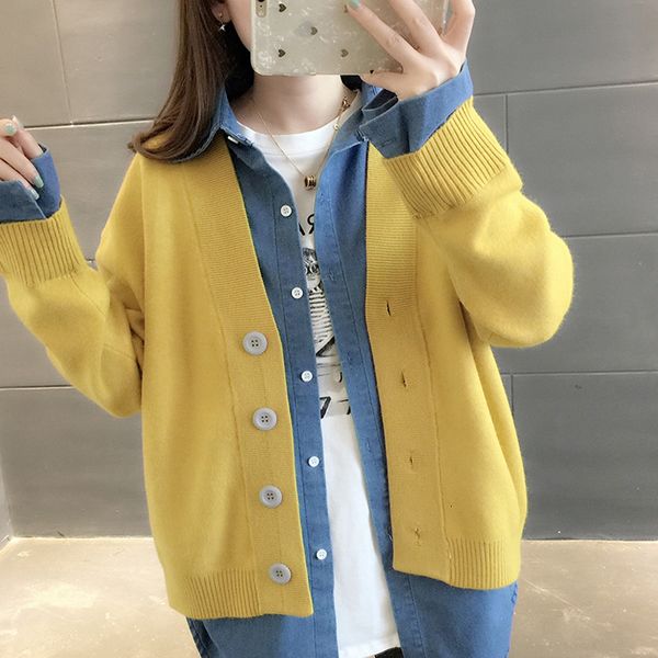 2021 new autumn spring female knitted deep v-neck ladies sweater long sleeve casual woman cardigans with buttons for lady 96uw, White;black
2021 new autumn spring female knitted deep v-neck ladies sweater long sleeve casual woman cardigans with buttons for lady 96uw, White;black