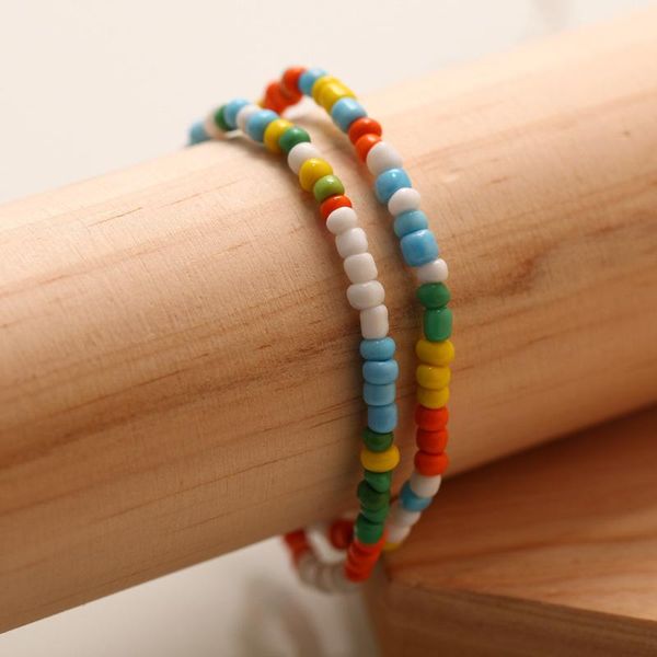 beaded, strands 4mm women's color acrylic rice bead multi-layer bracelet, simple and pure handmade hand ornaments in europe america, Black
beaded, strands 4mm women's color acrylic rice bead multi-layer bracelet, simple and pure handmade hand ornaments in europe america, Black
