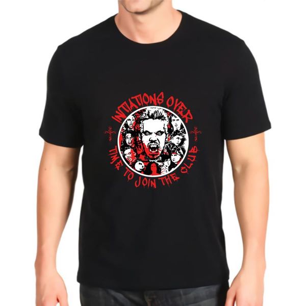 men's t-shirts printed tshirt fashion the lost boys time to join club customization tees mens loose, White;black
men's t-shirts printed tshirt fashion the lost boys time to join club customization tees mens loose, White;black