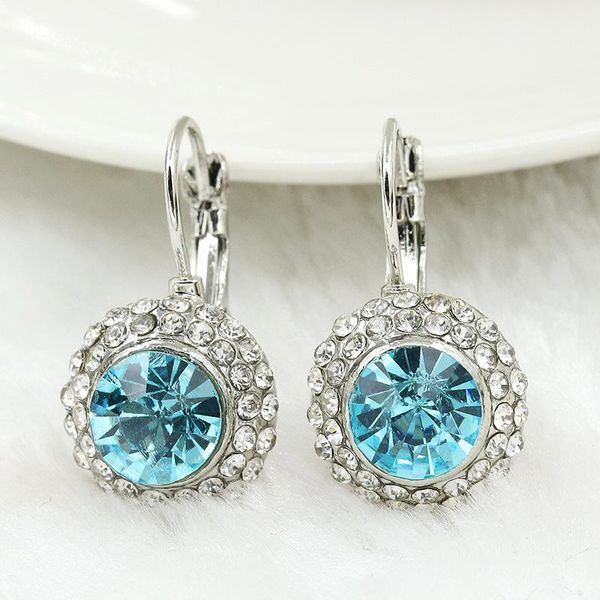 stud exquisite earrings fashion female jewelry filled natural zircon crystal bride princess wedding engagement, Golden;silver
stud exquisite earrings fashion female jewelry filled natural zircon crystal bride princess wedding engagement, Golden;silver