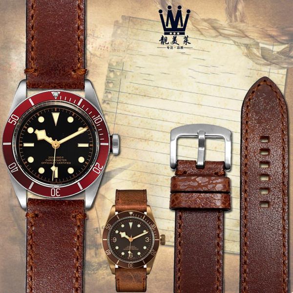 watch bands genuine leather watchband for m79250bm-0005 male 22mm starps bracelet, Black;brown
watch bands genuine leather watchband for m79250bm-0005 male 22mm starps bracelet, Black;brown