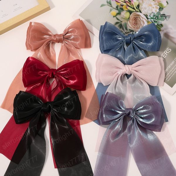fashion bowknot hairclip for woman bright silk yarn streamers vintage hair rope hairpin female hair scrunchies hair accessories, Slivery;white
fashion bowknot hairclip for woman bright silk yarn streamers vintage hair rope hairpin female hair scrunchies hair accessories, Slivery;white