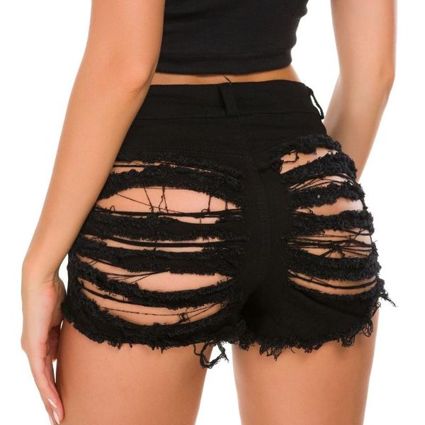 women's shorts high waist short jeans bandage denim ripped hole mini skinny clubwear white blue black women, White;black
women's shorts high waist short jeans bandage denim ripped hole mini skinny clubwear white blue black women, White;black