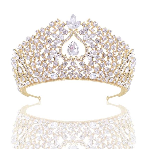 hair clips & barrettes fashion atmosphere european and american bridal headwear temperament queen rhinestone zircon crown wedding accessorie, Golden;silver
hair clips & barrettes fashion atmosphere european and american bridal headwear temperament queen rhinestone zircon crown wedding accessorie, Golden;silver