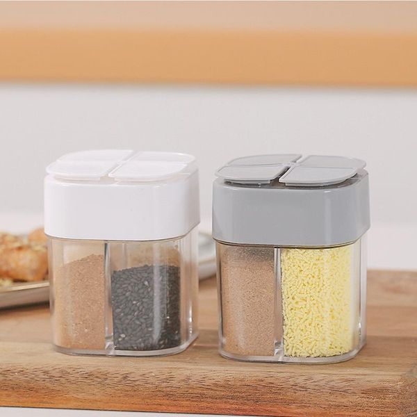 storage bottles & jars four in one flip seasoning pot portable outdoor barbecue oil salt soy sauce and vinegar transparent box
storage bottles & jars four in one flip seasoning pot portable outdoor barbecue oil salt soy sauce and vinegar transparent box