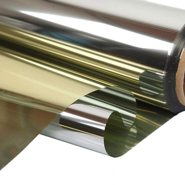 8m length gold silver thermal insulation window film decorative anti-uv one way mirror one way perspective durable window film
8m length gold silver thermal insulation window film decorative anti-uv one way mirror one way perspective durable window film
