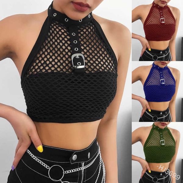 2021 new transparent mesh wrapped chest comfortable fashion vest short sleeveless hj3699, Red;black
2021 new transparent mesh wrapped chest comfortable fashion vest short sleeveless hj3699, Red;black