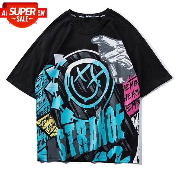 aelfric eden 2020 summer street graffiti print hip hop t shirt streetwear men harajuku skateboard sportswear short sleeve tshirt #oi6n, White;black
aelfric eden 2020 summer street graffiti print hip hop t shirt streetwear men harajuku skateboard sportswear short sleeve tshirt #oi6n, White;black
