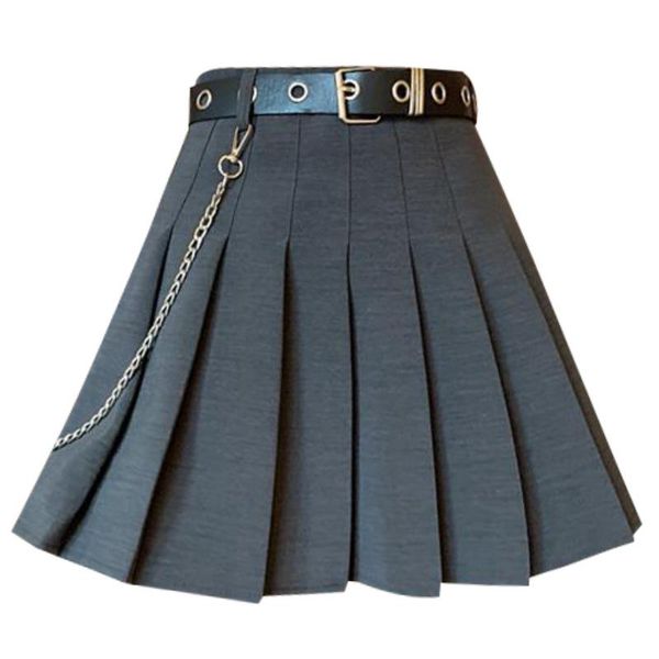 skirts fashion sweet pleated skirt high waist solid color, Black
skirts fashion sweet pleated skirt high waist solid color, Black