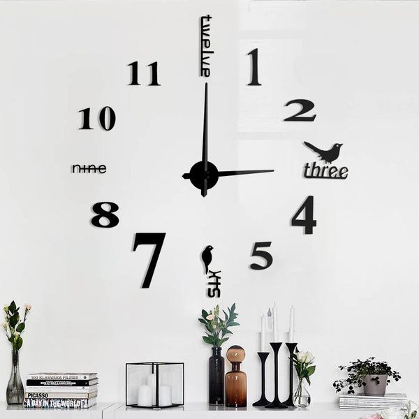 wall clocks 2021 arrival quartz fashion watches 3d real big clock rushed mirror sticker diy living room decor
wall clocks 2021 arrival quartz fashion watches 3d real big clock rushed mirror sticker diy living room decor