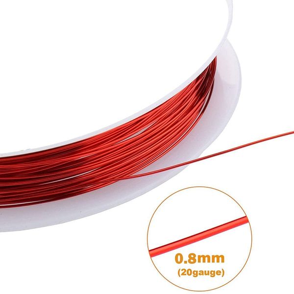 10pcs craft wire jewelry beading wire jewelry copper craft wire for jewelry making supplies and crafting