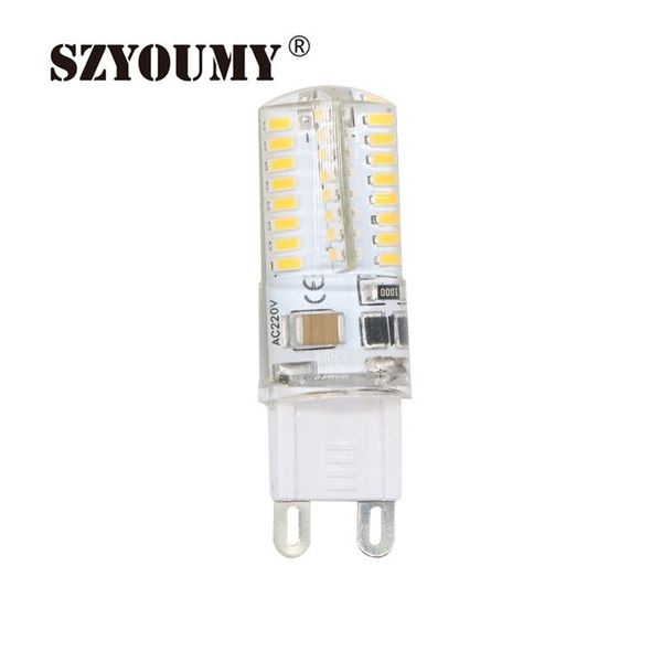 bulbs szyoumy silicone g9 3w 3014 smd 360 degree 64 led light bulb lamp for living room bed crystal candle 220v
bulbs szyoumy silicone g9 3w 3014 smd 360 degree 64 led light bulb lamp for living room bed crystal candle 220v